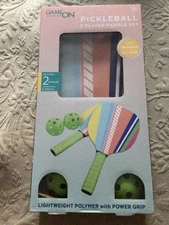 NEW in Box Kids GAME ON Pickleball Paddles Set of 2, Outdoor Game &  Toys