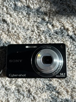 Sony Cyber-shot DSC-W350 Digital Camera 14.1MP 4x Zoom MADE IN JAPAN ( Tested)