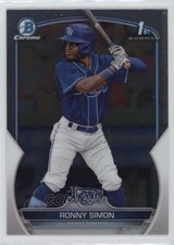 2023 Bowman Chrome Prospects Ronny Simon #BCP-112 uk2