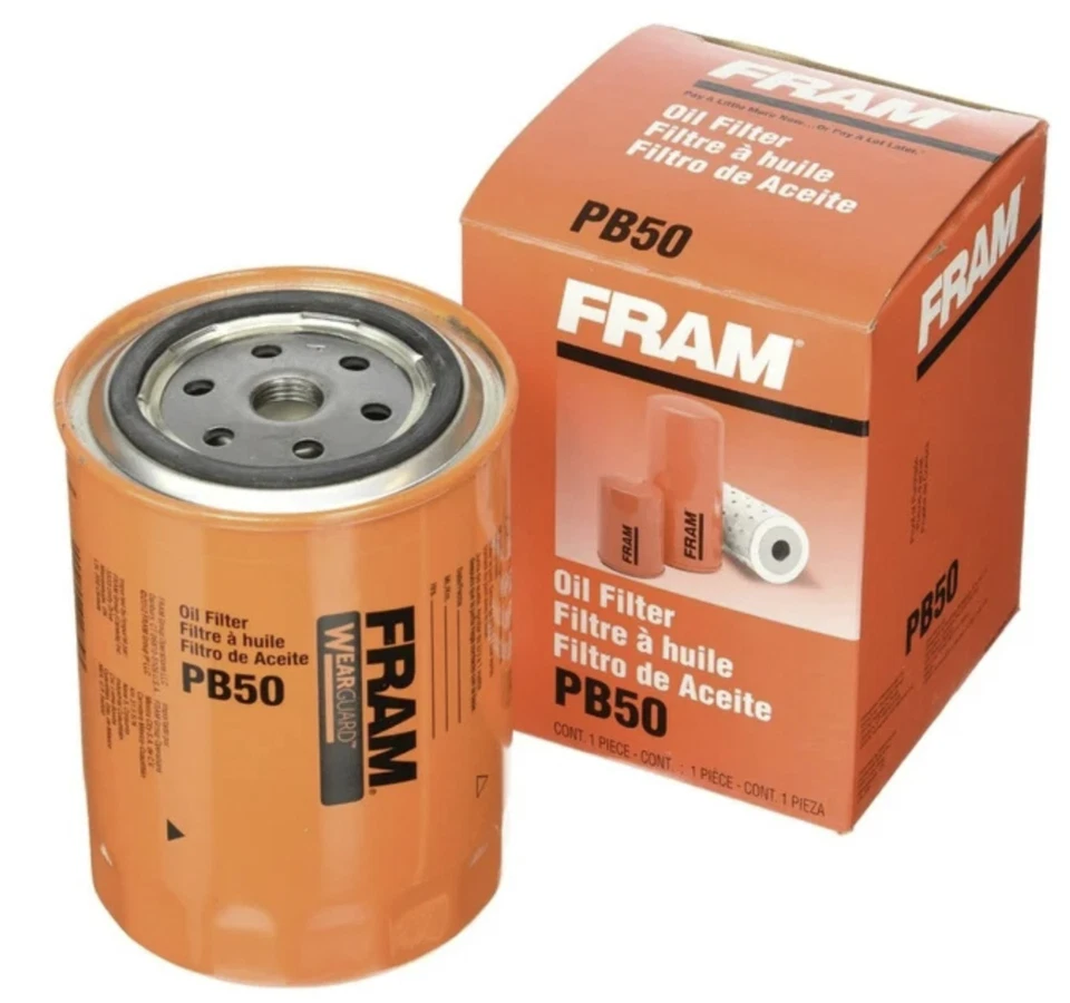 Filtro de óleo giratório Fram PB50 resistente bypass - Pacote com 2 - Imagem 2 de 4