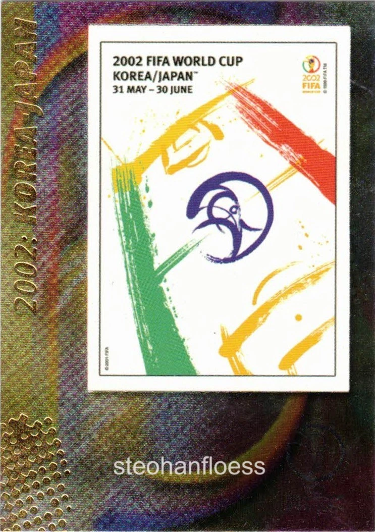 Panini FIFA World Cup Soccer 2002 Season Sports Trading Cards