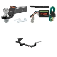 CURT Class 3 Towing Kit Trailer Hitch, Wiring, Ball Mount - 13535, 55336, 45836