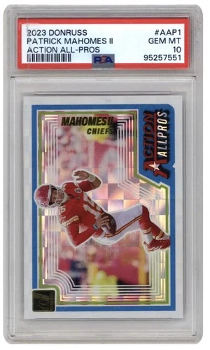 2023 Panini Donruss - Action All-Pros Patrick Mahomes II #AAP-1 GEM MINT 10