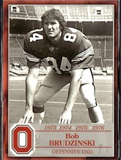 2004-07 TK Legacy Ohio State Buckeyes - Signature Series Bob Brudzinski L110