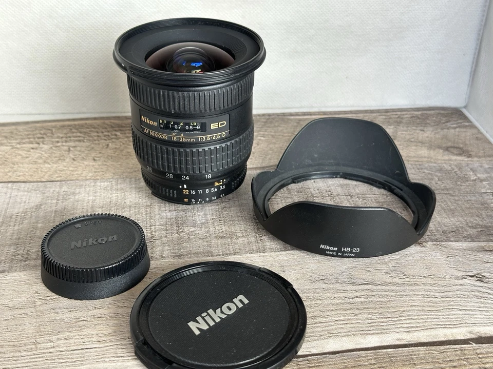 Nikon AF Nikkor 18-35 мм F3.5-4.5 D ED зум-объектив # 228556 проверено - Изображение 2 из 4