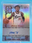 2025 Topps Signature Marcus Sasser Base (RAW)