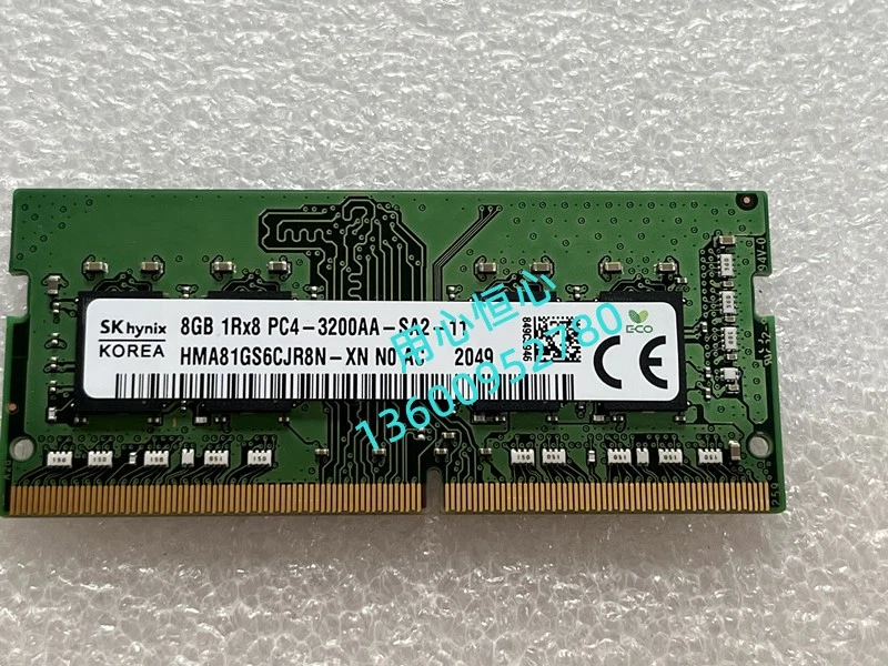 Dell Hynix 8G 1RX8 3200 DDR4 notebook memory  6VDX7 06VDX7 - Image 3 of 4