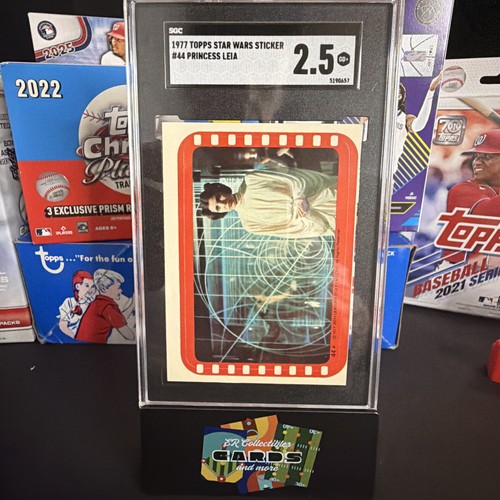 1977 Topps Star Wars Stickers #44 Monitoring the battle