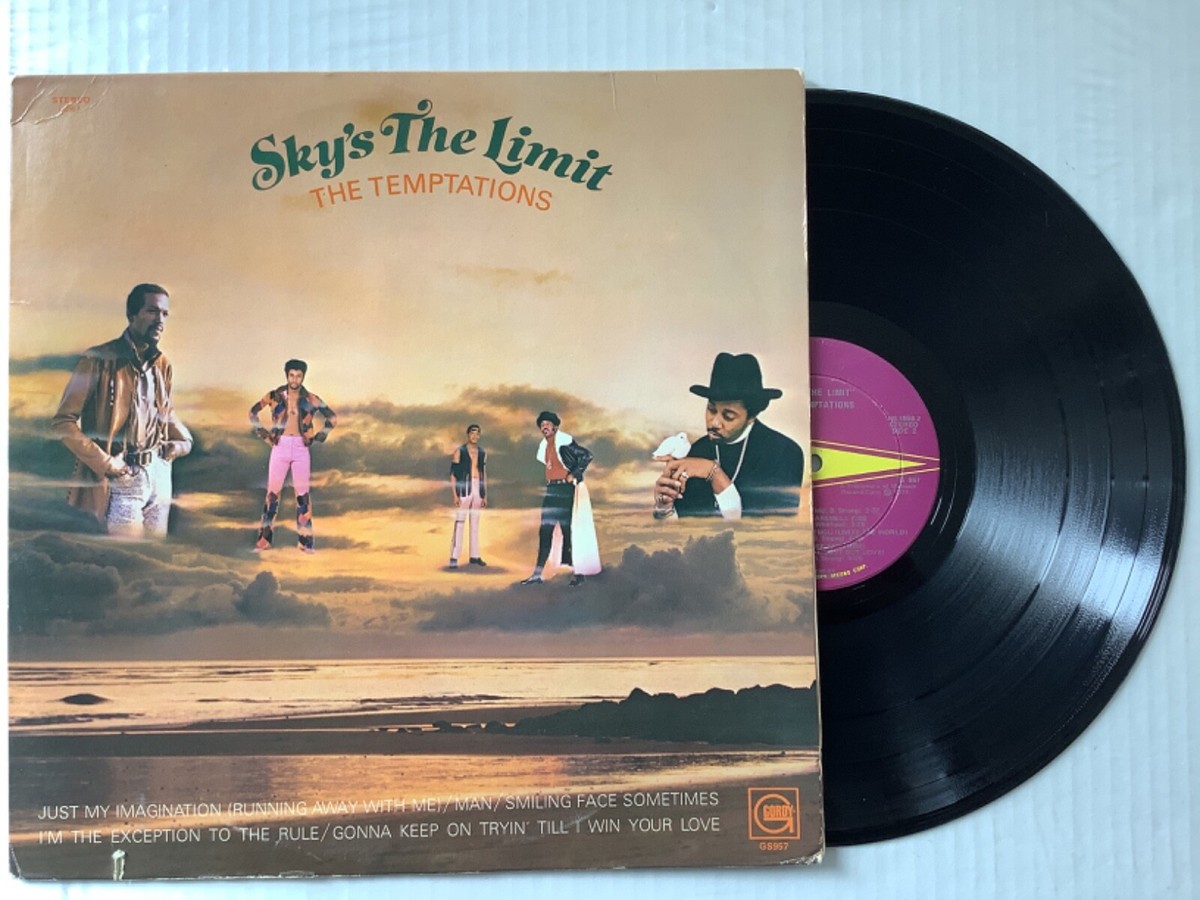 英LP Temptations Sky's The Limit UK1stプレス 英LP Temptations Sky's The Limit UK1stプレス 英LP Temptations