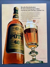 Der gute Pott - der beste Pott Rum Original 1967 Vintage Advert Werbung Reklame