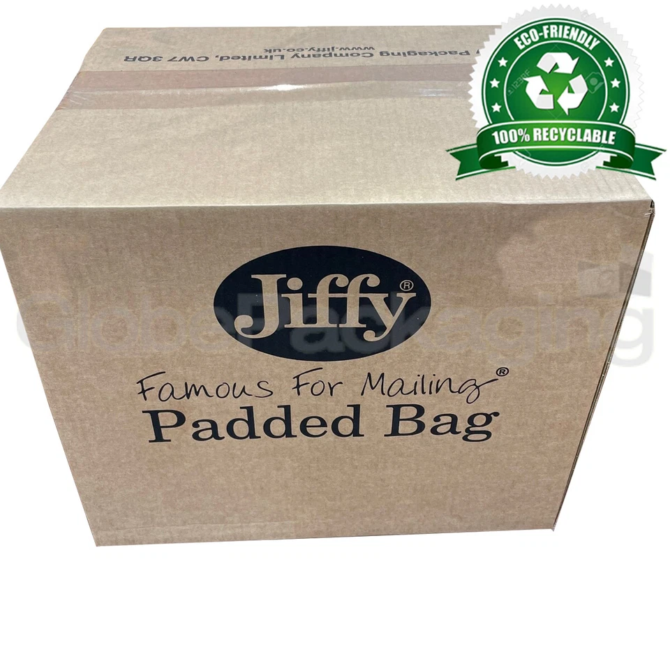 JIFFY GREEN Heavy Duty Padded Bags Envelopes Eco-Friendly Mailers *ALL SIZES* - image 4 of 4