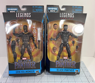 Marvel Legends Set Black Panther And Erik Killmonger New 6