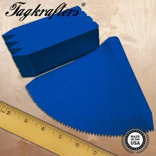 PREMIUM 6" X 5/8" Pot Stakes DARK BLUE Plant Markers Label Nursery Tags USA MADE