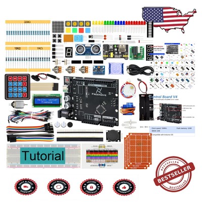 Beginner-Friendly Arduino Kit with 51 Creative Projects & 274 Pages of Tutorials