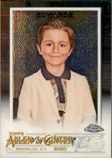 Julian Edwards 2020 Topps Chrome Allen & Ginter Card #284
