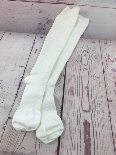 Vintage JOBST Men's ModerateCompression Socks  White Medium Knee 110-332 - Picture 10 of 12