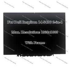 14" Dell Inspiron 14 5406 2-in-1 FHD LCD Display Touch Screen Digitizer Assembly