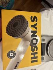 SYNOSHI Rechargeable Cordless Electric Power Spin Scrubber Water Proof New NIB
