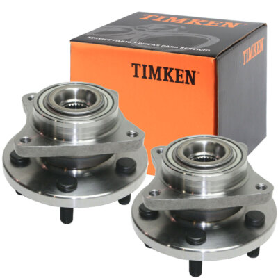 TIMKEN Front Wheel Hub Bearings Pair For Land Rover Range Rover Sport LR4 LR3