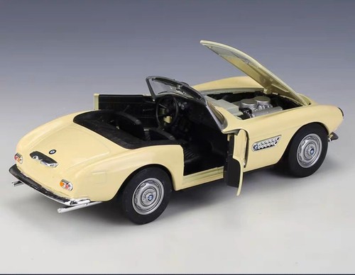 1:24 Scale BMW 507 Convertible/507 Soft-Top Metal Car Model Toys Ornament GIFT - Picture 11 of 16