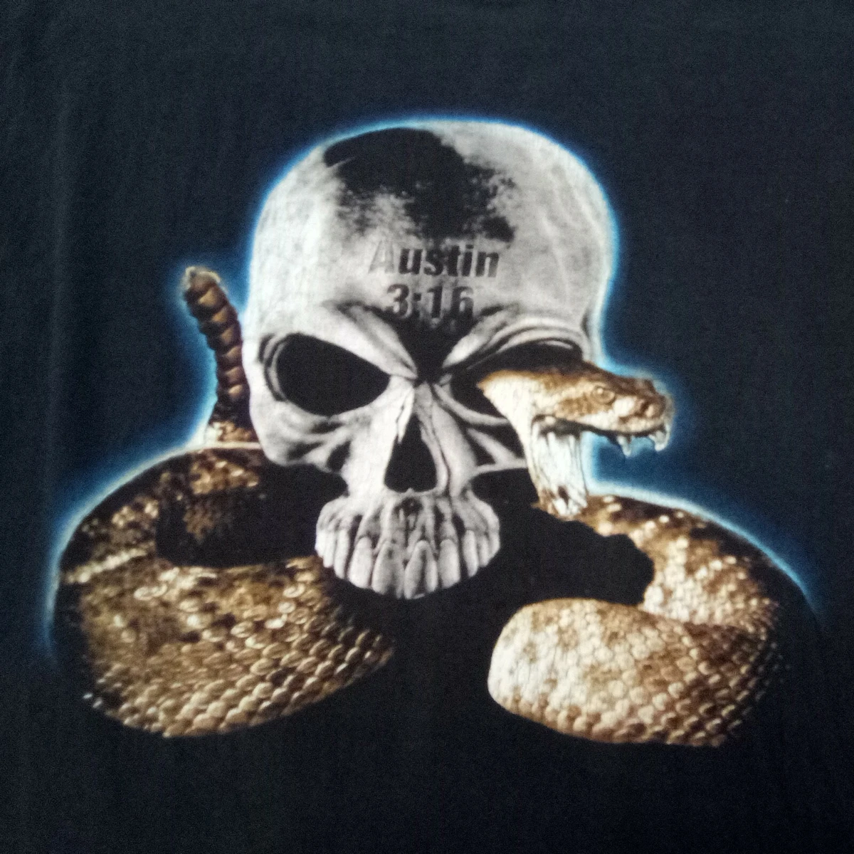 stone cold steve austin rattlesnake shirt