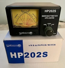 Workman HP202S Cross Needle SWR/Watt Meter, Power Meter -1000 Watt & 50 Ohm NEW