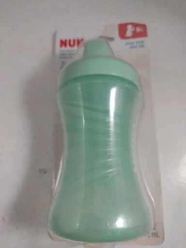 Sippy чашка 2 упаковки NUK жесткий носик чашка синий и зеленый - Изображение 2 из 4