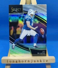 2018 Select Silver Prizm Pat McAfee Field Level Indianapolis Colts punter ESPN