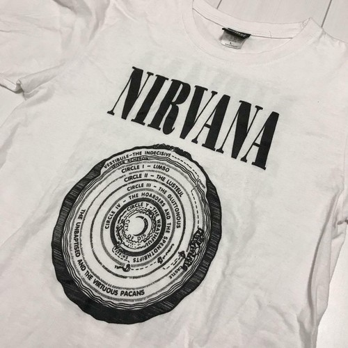 Vestibule T-shirt Band Kurt Cobain Size 