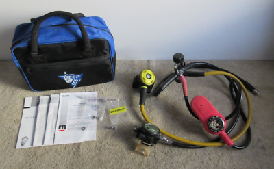 Mares Scuba Diving MR12 DFC Regulator w&frasl; Nikos &amp; Automic Titanium