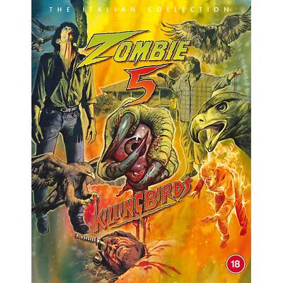 zombie 5 killing birds blu ray  New and sealed Reg B 88 films deluxe box set
