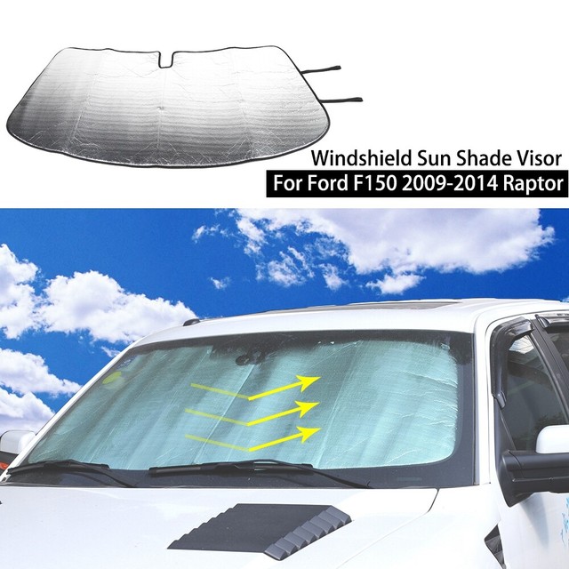 Car Windshield Sun Shade Sun Visor UV Protector For Ford F150 20092014