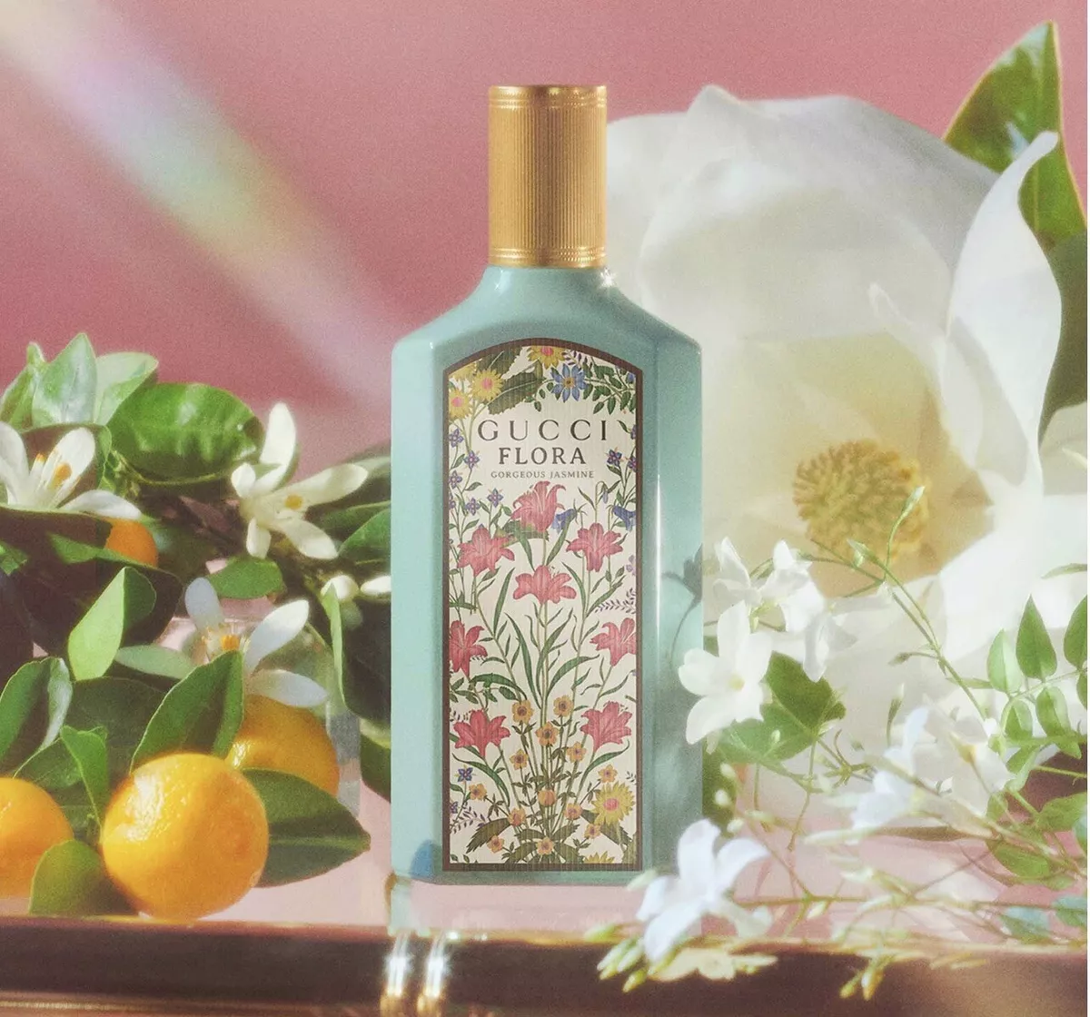 GUCCI FLORA GORGEOUS JASMINE EAU DE PARFUM NATURAL SPRAY 50ML/1.6OZ NEW SEALED