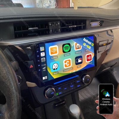 For 2014-2016 Toyota Corolla Android 13.0 Car Stereo Radio 4GB+64GB CarPlay GPS