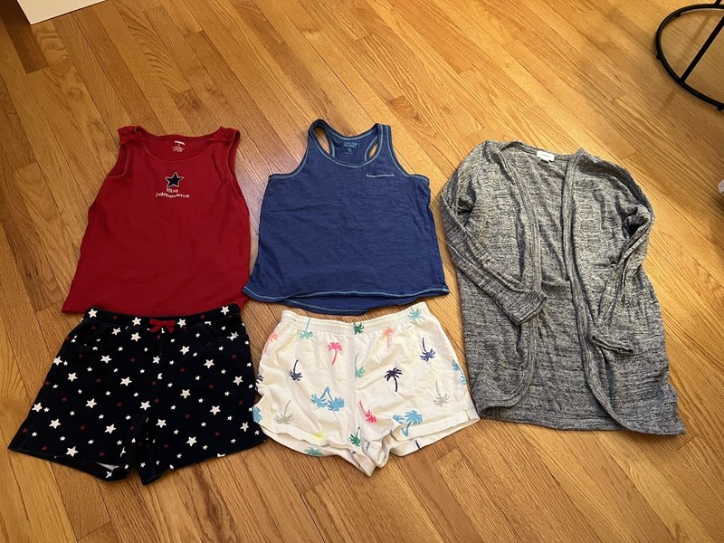 VGUC Gymboree Girls Size 12 Independence Day Pajamas Summer Set Old navy pajamas