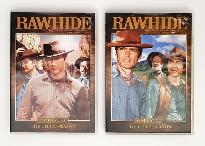 Rawhide: The Fifth Season - Volume 1 & 2 (DVD Set) 8 Discs