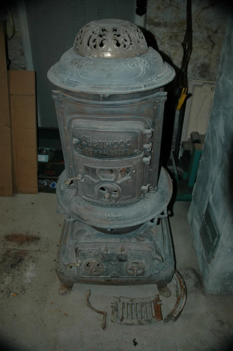 Glenwood no.6 Base Heater wood/coal | eBay