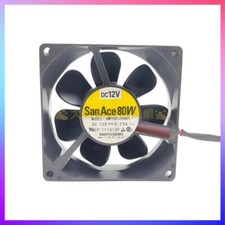 Sanyo 9WP0812H401 8025 DC12V 0.13A 8CM Waterproof Silent Cooling Fan