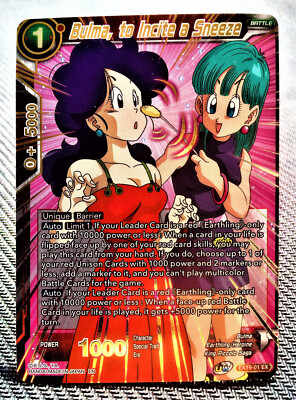 Bulma, to Incite a Sneeze-Special Anniversary Set 2021-Dragon Ball Super-foil-En
