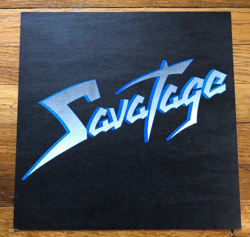 Savatage - Streets: A Rock Opera RARE original promo 12 x 12 poster flat '91 - Picture 2 of 2
