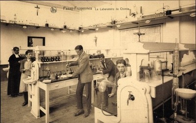 Ak Froyennes Tournai Wallonien Hennegau, La Laboratoire de Chimie,... - 2787852