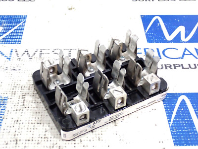 Marathon R6T60A3B Fuse Block 3 Pole 60 Amp 600V Class T