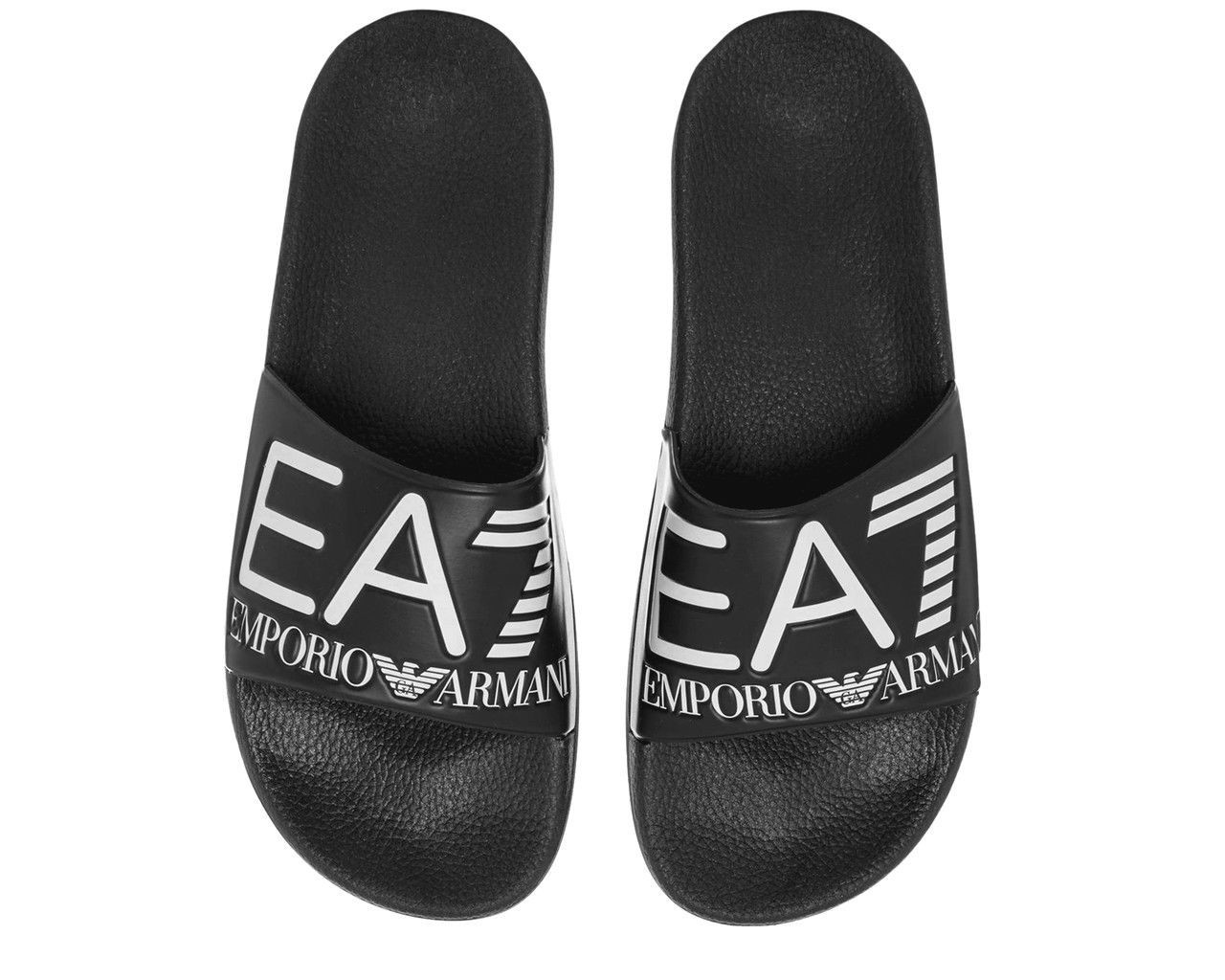 mens black sliders size 11