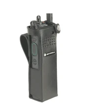 Motorola PMLN5660 Leather Carry Case with 3-inch Fixed Belt Loop APX6000 Holder