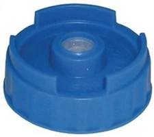 Large Blue Valve Dispensing Cap for FIFO Bottles 6-Pack