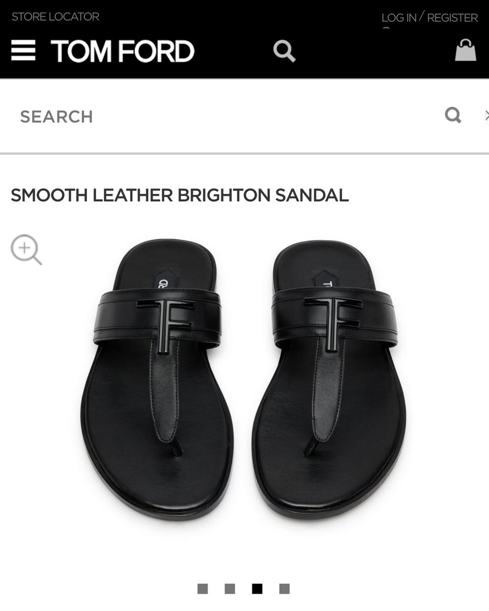【Tom Ford】 Brightonレザーサンダル TOM FORD SMOOTH LEATHER BRIGHTON SANDAL | eBay