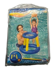 Bestway Swimming Pool Inflatable 24” Splash N' Hoop Water Basketball 52418 New