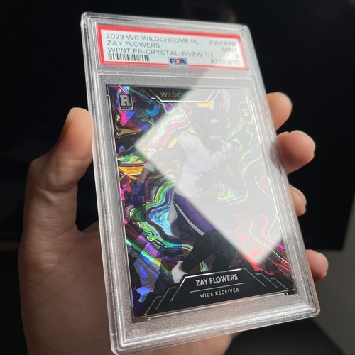 2023 WILD CARD WILDCHROME PRO-LOOK WILDPAINT PROMO WPNT PR-CRYSTAL-RNBW 1/1 - Picture 3 of 16
