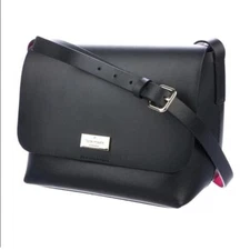 Kate Spade Madie Putnam Drive Crossbody Bag Black Hot Pink