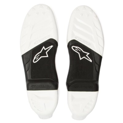 Alpinestars Ersatz-Stiefelsohlen Tech 7 Schwarz/Weiß